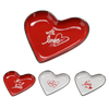 Heart-Shaped Plate 21.6X15.6X3.3CM*8723