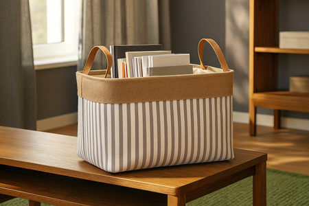ORGANIZATOR RECTANGULAR 30 x 40 x 24 CM BENZI Mărime L *4847