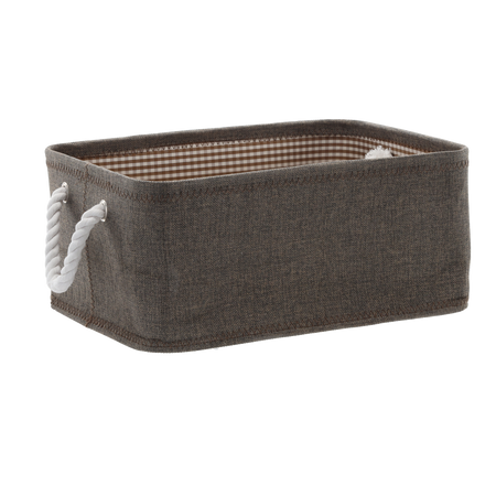 Organizer dreptunghiular 30 x 40 x 18 cm maro dimensiune L *4816