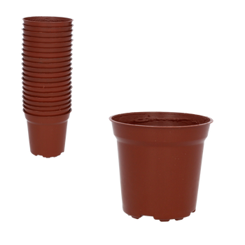 SET OF 20 PP POTS 7.2 x 6.8 CM
