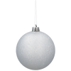SET OF 20 BAUBLES 8 CM RED/GOLD/SILVER