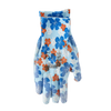 GARDEN GLOVES "7" PATTERN, POLYESTER WITH POLYURETHANE PACKET=12