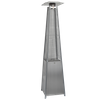 SQUARE GAS PARASOL MADE OF STAINLESS STEEL 227 CM