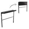 ŁAWKA SKŁADANA DŁ 86 CM CZARNA *8299