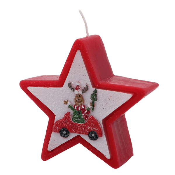 STAR CANDLE 10 x 3.8 x 10 cm