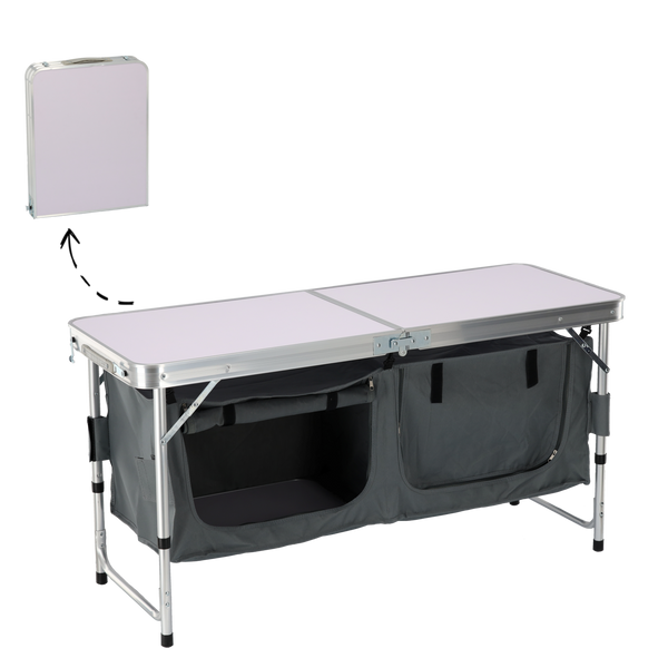 Dulap camping turistic pliatric 120 x 47 x 68 cm *8432