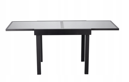 Hliníkový rozkladací stôl "OLIVER" 90/180 x 90 x 75,5 CM *0398