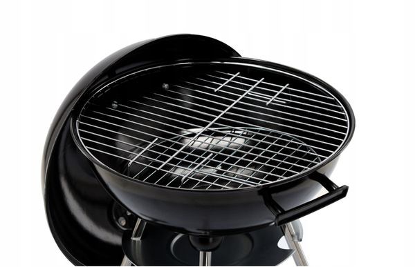KETTLE CHARCOAL GRILL WITH LID AND WHEELS 46 x 44 x 71 CM