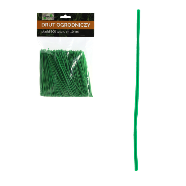 SET OF 500 FLAT WIRES 10 CM pack=12sets