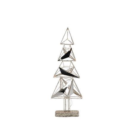 OZDOBA ŚWIĄTECZNA - CHOINKA LED 52 CM GEOMETRYCZNA *6284