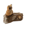 GARDEN PLANTER - OWLS ON A BRANCH 38 x 19,3 x 33,5 CM