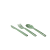 PLASTIC CUTLERY (SPOON + FORK + KNIFE)