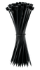 SET OF 100 CABLE TIES 4,8 X 200 MM BLACK
