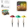 SOLAR MUSHROOM STAKE LIGHT LED 11,5 x 11,5 x 27 CM