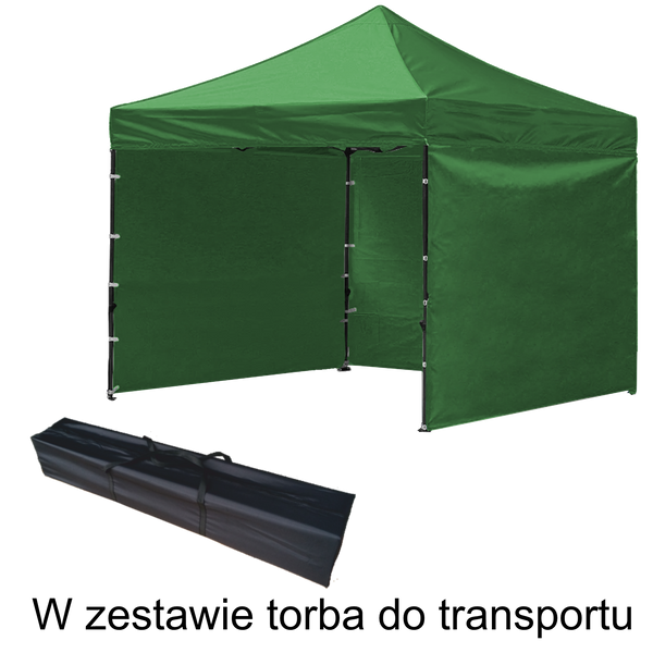 NAMIOT HANDLOWY 3 X 3 M ZIELONY *7472