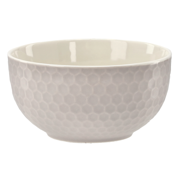 PORCELAIN BOWL 550 ML "HONEY" PACK=4PCS