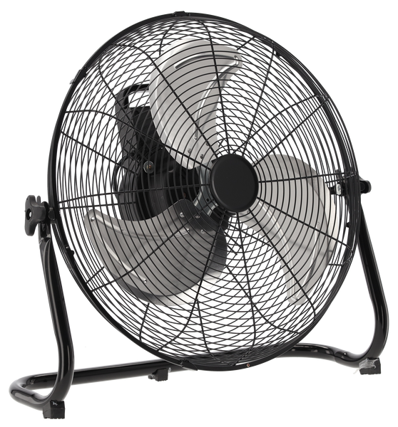 WENTYLATOR PODŁOGOWY CZARNY 70W
