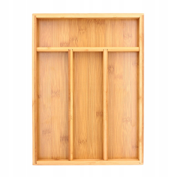 ORGANIZER 4 SEGMENTOWY NA SZTUĆCE DO SZUFLADY 34x25x4,5 cm KART=12,KART=10*6404