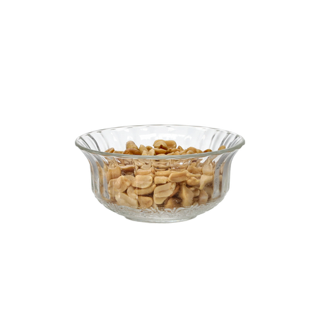 GLASS SALAD BOWL 11.6 CM / 260 ML CRYSTAL PACK=6PCS