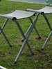 Turistická sada (stolík + 4 stoličky) 120 x 60 x 70 cm