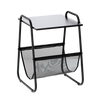 STOLIK BOCZNY Z GAZETNIKIEM 40 x 40 x 55 CM CZARNY *1197