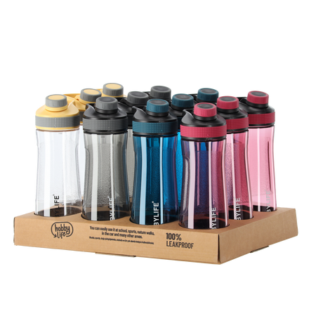 STICLA PENTRU APĂ/BIDON 730 ML disp.12buc *7730