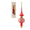 RED CHRISTMAS TREE TOPPER