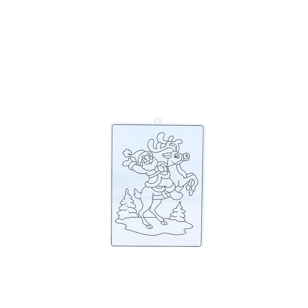 CHRISTMAS DECORATION DIY - WITH 6 PAINTS - MIX OF DESIGNS