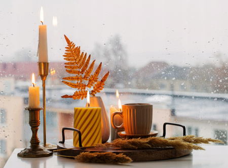 Silicone mold for candles spiral