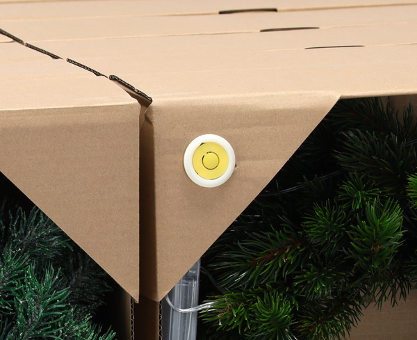 WIENIEC ŚWIĄTECZNY Z SOSNY 35 CM LED MIX WZORÓW disp=12szt pal=36szt *2015