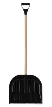 ČERNÁ PLASTOVÁ MIHÁ SNEHOVÝ 45CM MIHÁ + TYČ + RUKOJEŤ (sada) *0316*3164