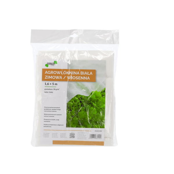 AGROFLEECE 1.6 x 5 M WINTER WHITE 30g