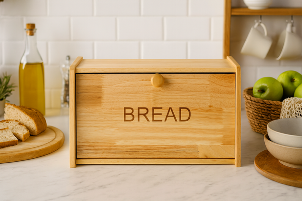 BREAD BOX ROMERO - BAMBOO 39 x 23 x 21 CM