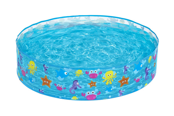 Bestway® 48" x H10"/1.22m x H25cm Fill 'N Fun Sparking Sea Pool