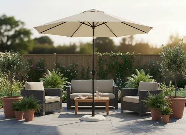 PODSTAWA DO PARASOLA BETONOWA 16 KG BIAŁA