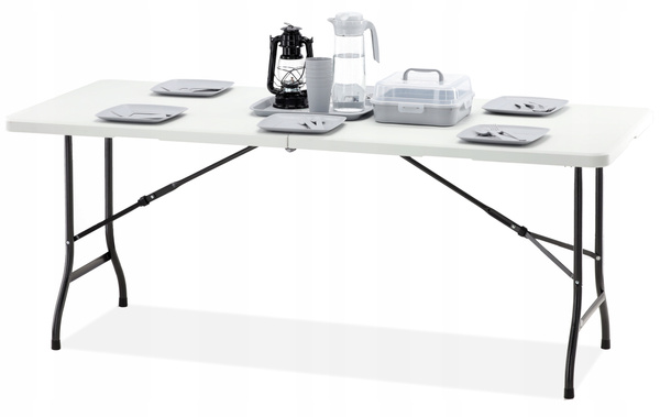 SKLADACÍ TURISTICKÝ/CATERINGOVÝ STOLOVÝ 180 x 75 x 72 CM *2521