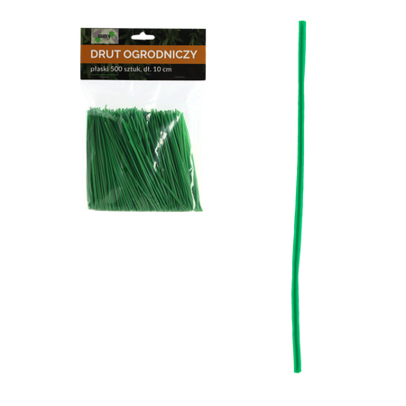 SET OF 500 FLAT WIRES 10 CM pack=12sets