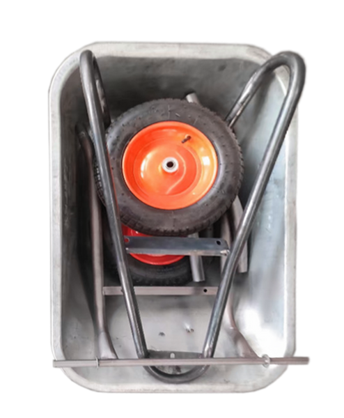 TACZKA - POJEMNOŚĆ 140 L - CZERWONA 