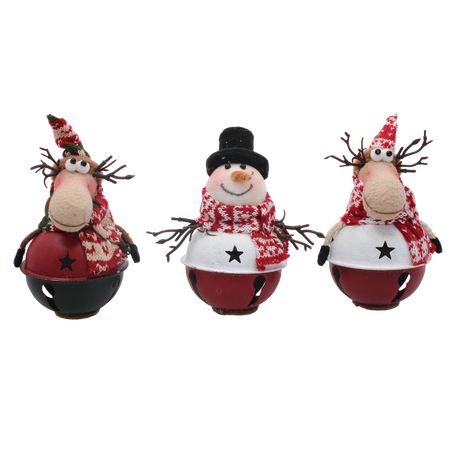 ORNAMENT DE CRĂCIUN STĂTUTOR 10 x 9 x 19 CM MIX 3 MODELE *4565