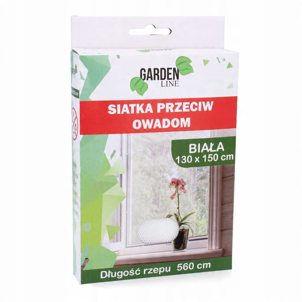 REȚEA ÎMPOTRIVA INSECTELOR 130 x 150 CM ALBĂ *4493