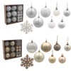 SET OF 30 CHRISTMAS TREE DECORATIONS MIX