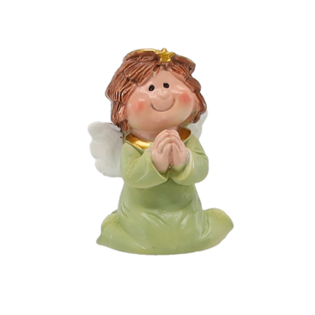 FIGURKA BOŻONAR. – ANIOŁEK MIX WZORÓW 3 x 3 x 5 CM opak=24 szt *5081
