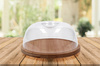 ROUND BOARD WITH COVER 18X8 CM