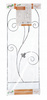 Grid / support for plants 60 x 167 cm black