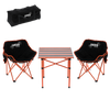 SET. TABLE + 2 CAMPING CHAIRS *6334