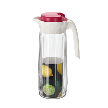 GLASS JUG 1500 ML WITH LID