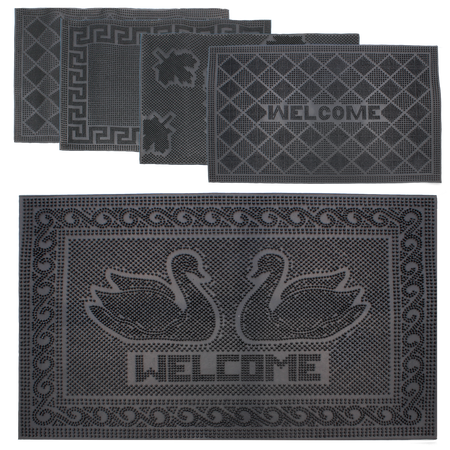 RECTANGULAR RUBBER DOORMAT 40X60