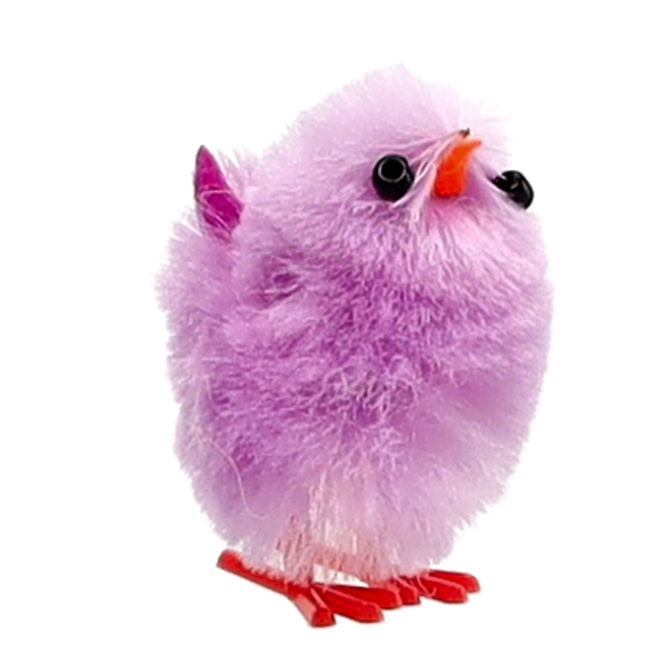 SET OF 24 CHICKS 22 x 4.5 x 3.5 CM MIX COLORS