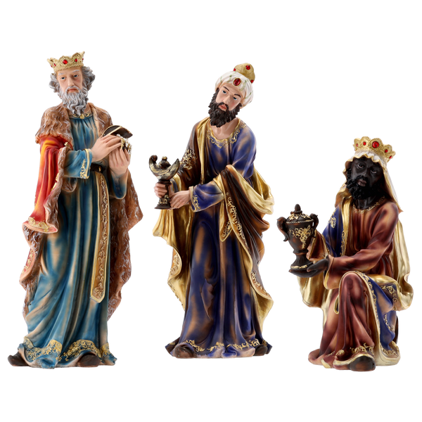 ZESTAW TRZECH KRÓLI 80 CM polyresin