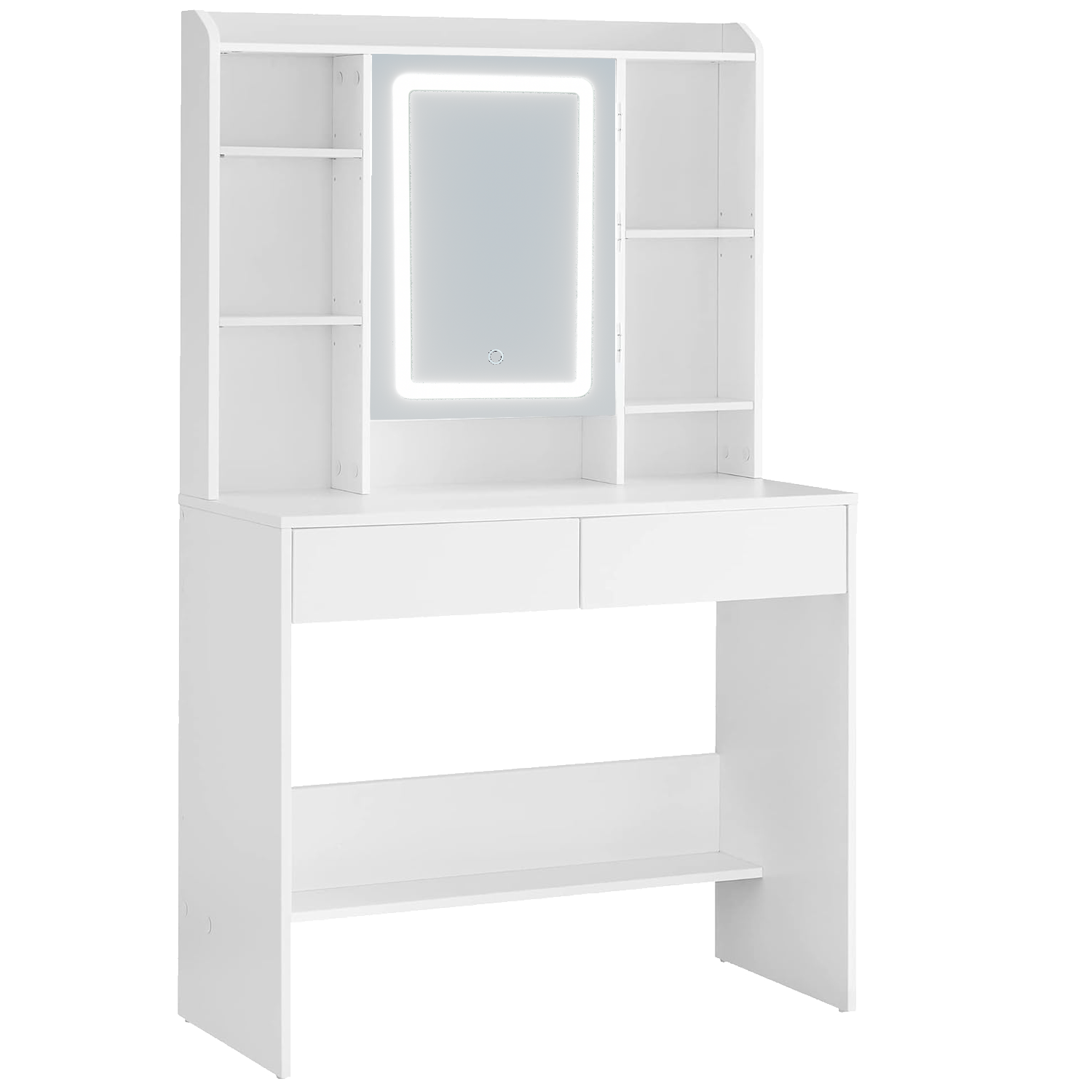 TOALETKA KOSMETYCZNA BIAŁA Z LUSTREM LED Z PÓŁKA NA BIŻUTERIĘ *2282 pol_pl_TOALETKA-KOSMETYCZNA-BIALA-Z-LUSTREM-LED-Z-POLKA-NA-BIZUTERIE-2282-8348_3